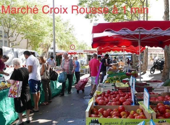 Le Jardin Croix Roussien Lägenhet Lyon Exteriör bild