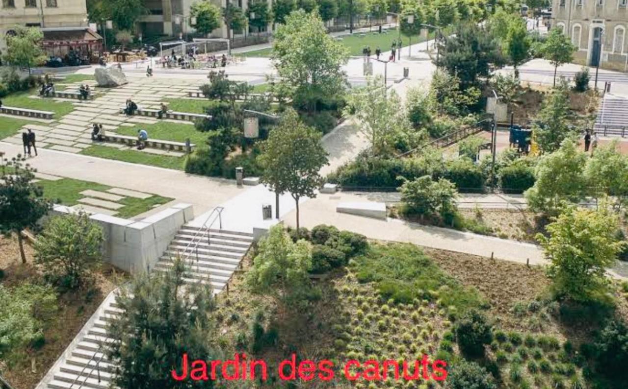 Le Jardin Croix Roussien Lägenhet Lyon Exteriör bild